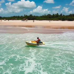 Trancoso e Caraíva recebem ações da Setur trancoso e caraíva