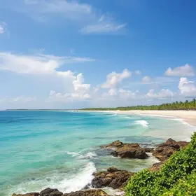 Essa praia baiana foi eleita a 6ª mais bonita do Brasil pelo The Guardian e a 9ª da América do Sul pelo TripAdvisor Praia do Espelho