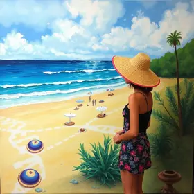Artista encontra em Porto Seguro inspiração para exposição com mais de 40 pinturas na Casa da Lenha exposição Porto Seguro