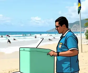 Apuração dos votos em Porto Seguro